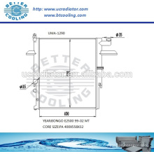 Radiador de automóvel para MAZDA BONGO E2500 99-02 MT